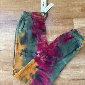 Multicolor Tie-Dye Joggers